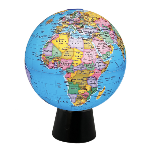 Replogle Rotating 8"/20.3Cm Diameter Blue Ocean Rotating Desk Globe (English)