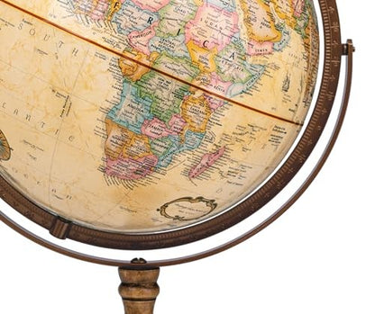 Treasury 12" Antique Ocean Convertible Floor and Tabletop Globe