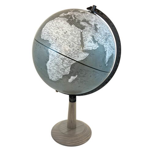 Lincoln Gray Ocean Designer Globe