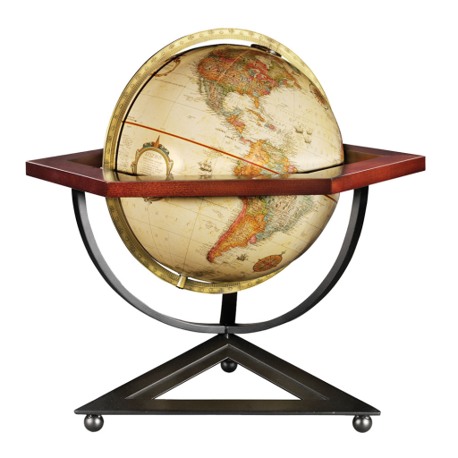 Hexagon 12″ Antique Raised Relief Desk Frank Lloyd Wright