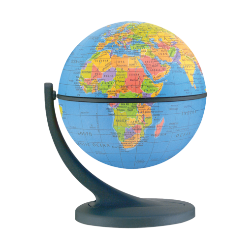 Replogle Wonderglobe 4.3"/10.9Cm Diameter Blue Ocean Desk Globe (French)