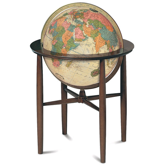 Austin 12-inch Illuminated Antique Desktop Globe