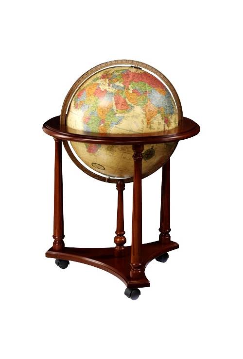 Globe lumineux antique Lafayette de 16 pouces, objet de famille