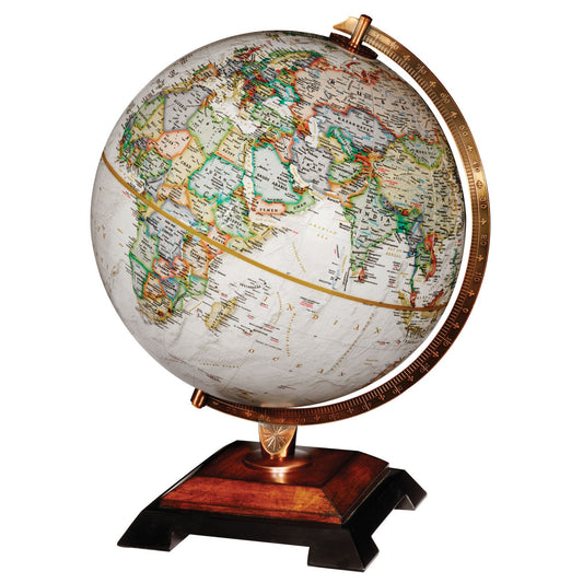 National Geographic Bingham 12-inch Antique Parchment Ocean Desk Globe