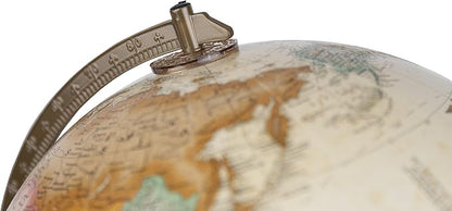 Replogle Franklin 12" Antique Ocean Desk Globe - Raised Relief