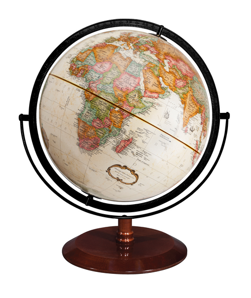 Replogle Freeport 16" Antique Ocean Raised Relief Globe