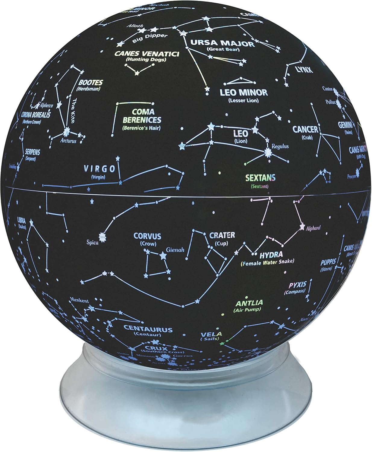 12-Inch Day and Night Kids Globe - Illuminated AR Learning Map