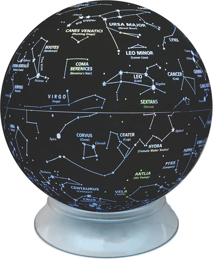 12-Inch Day and Night Kids Globe - Illuminated AR Learning Map